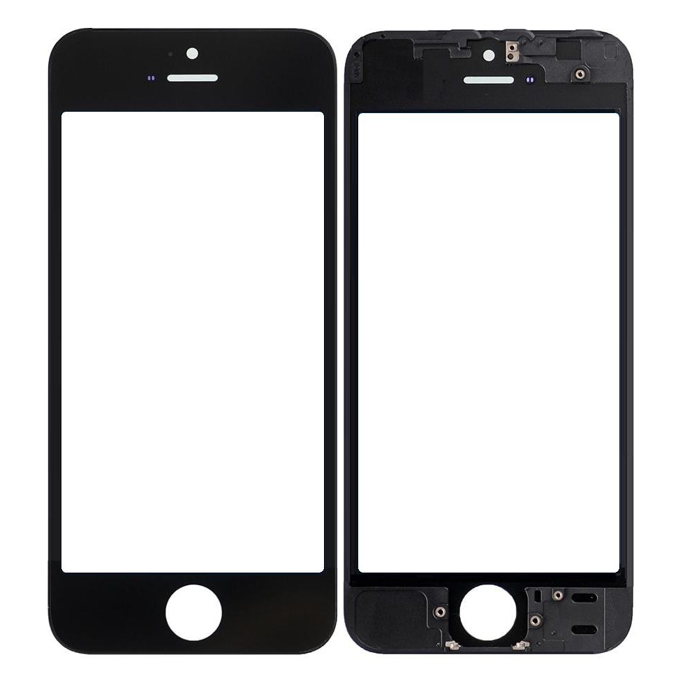 Replacement Front Glass For Apple Iphone Se 128gb Black By Maxbhi Com