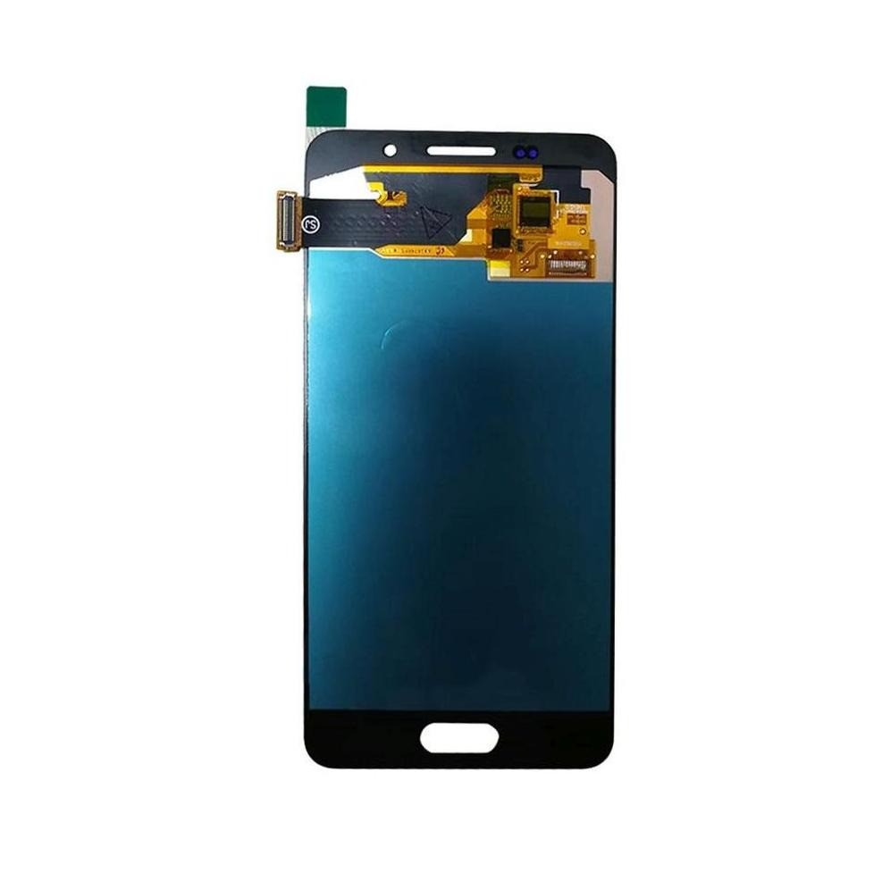 sextante absorción Fuente LCD with Touch Screen for Samsung Galaxy A3 2016 - Black by Maxbhi.com