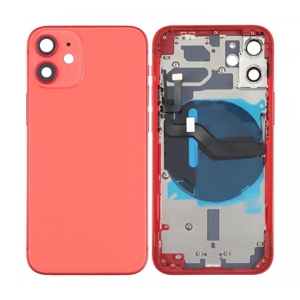 Full Body Housing for Apple iPhone 12 Mini - Red - Maxbhi.com