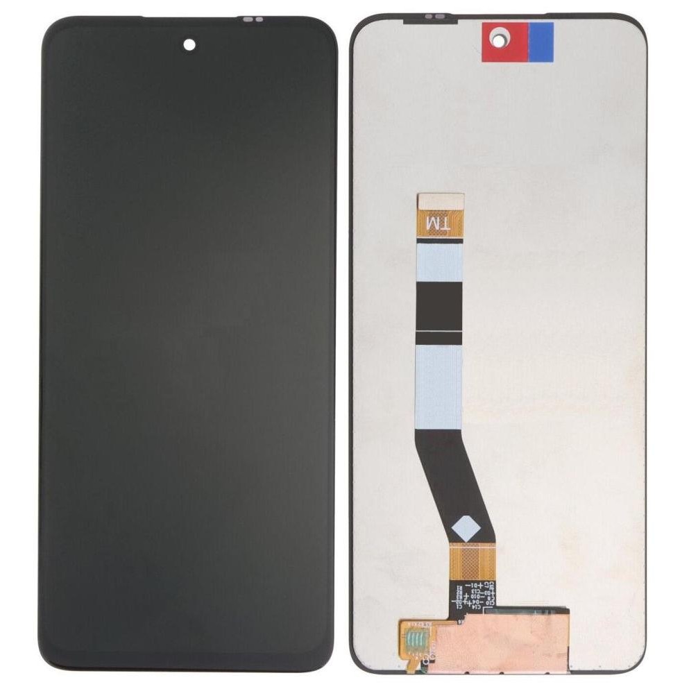 LCD with Touch Screen for Motorola Moto G73 Black by