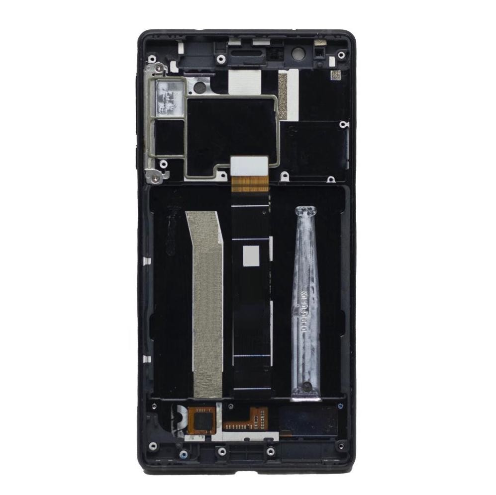 lcd with touch screen for nokia 3 blue display glass combo folder