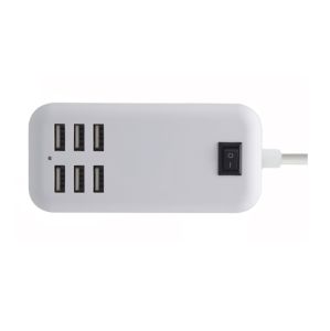 6 Port Multi USB HighQ Fast Charger for Nokia 7 Plus